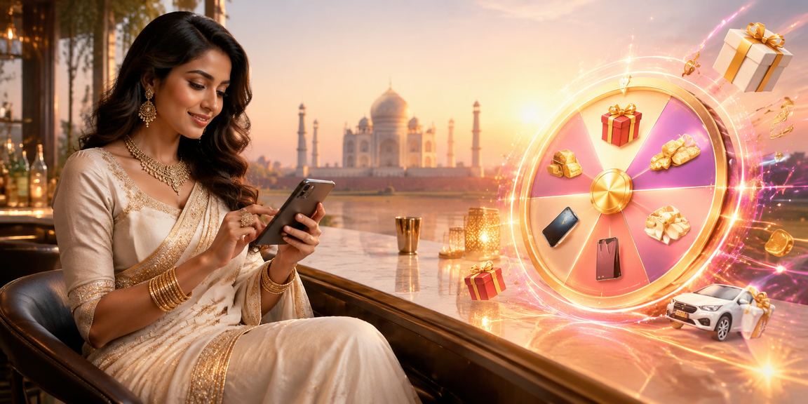 Live casino dealer hosting a game